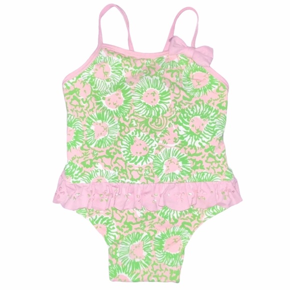 Lilly Pulitzer Other - 12-18m Lilly Pulitzer Baby Skirted Lion Swimsuit